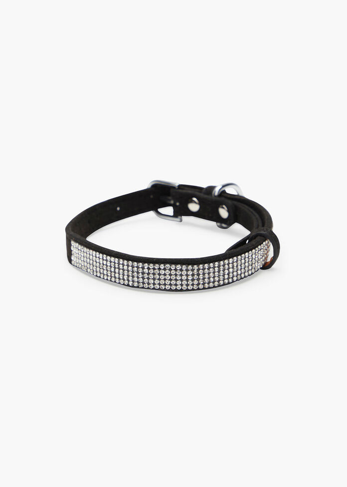 Rhinestone Bling Pet Collar, , hi-res