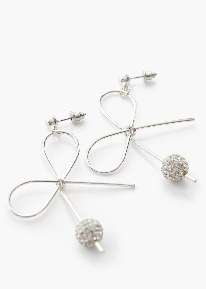 Little Bow Earrings, , hi-res