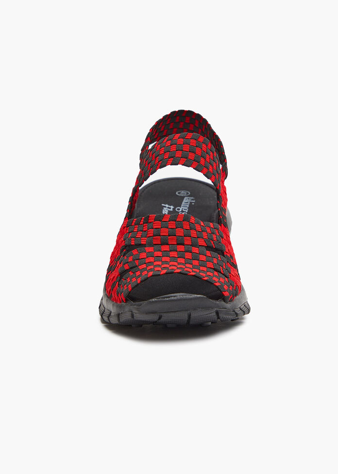 Shop Woven Stretch Flexible Sandal Comfortable Shoes Taking Shape AU