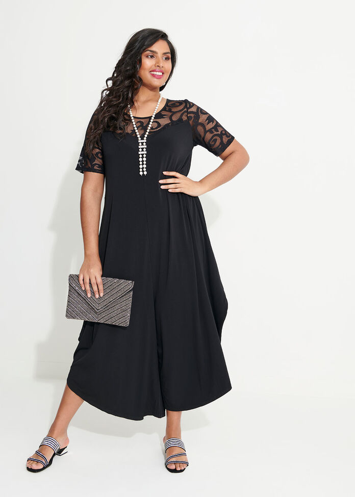 Lace Essential Jumpsuit, , hi-res