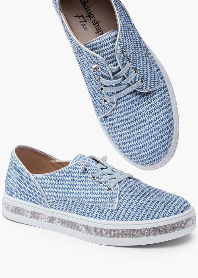 Woven Lace Up Derby, , hi-res