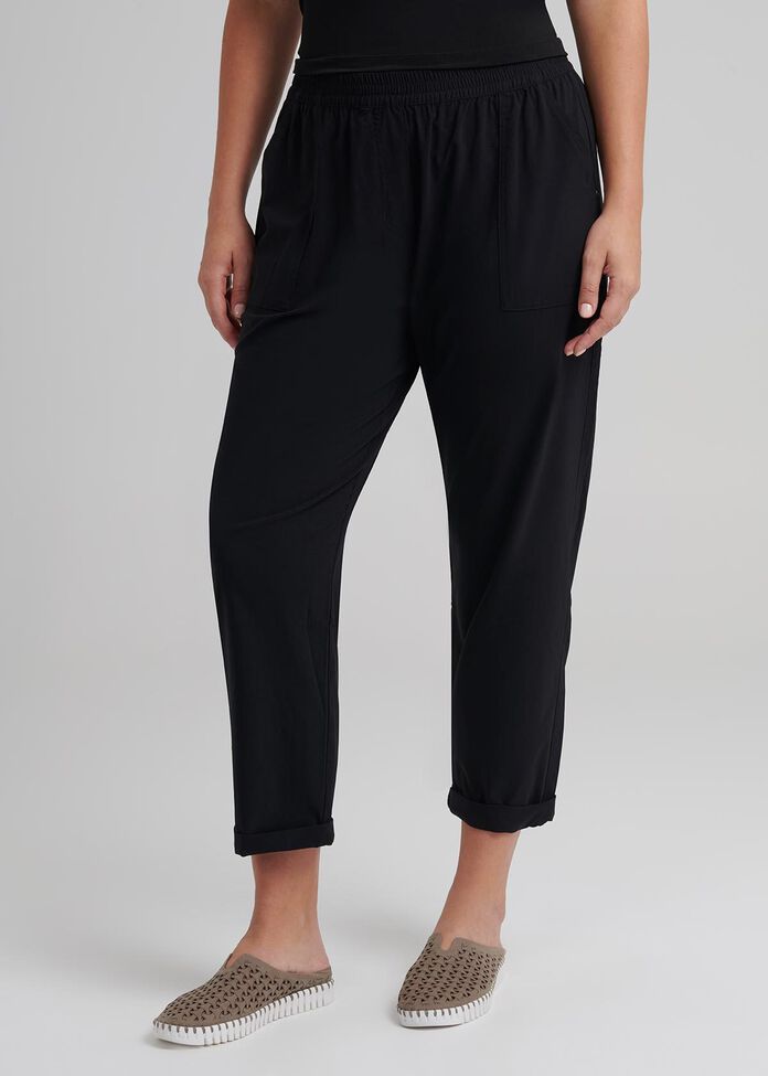Petite Urban Relaxed Pant, , hi-res