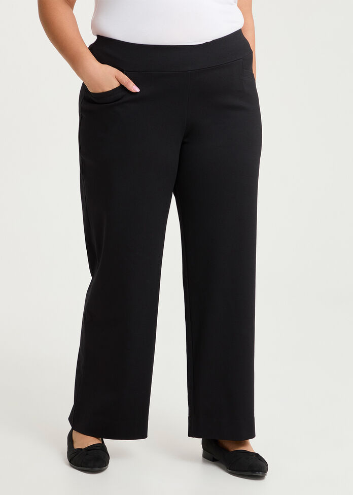 Relaxed Straight Leg Pant, , hi-res