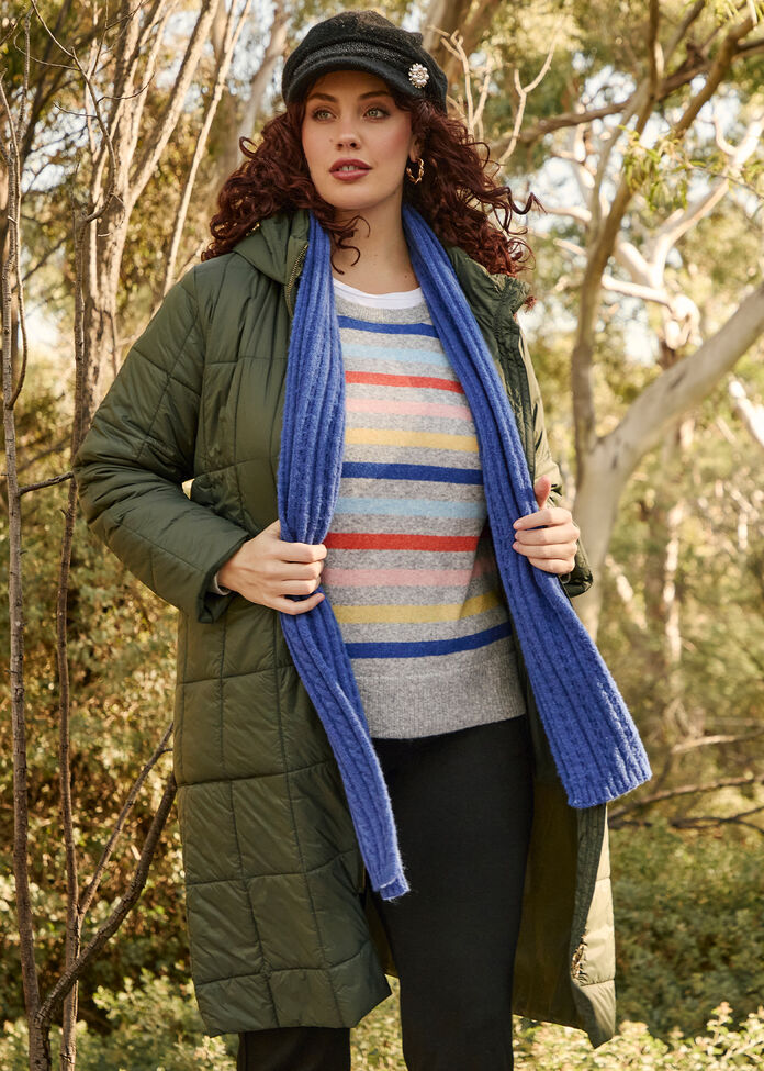 Soft Touch Stripe Jumper, , hi-res