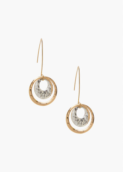 Shiny Circle Earrings