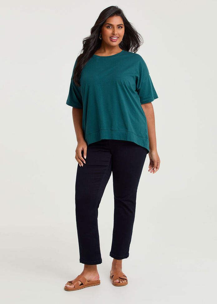 Organic Cotton Relaxed T-shirt, , hi-res