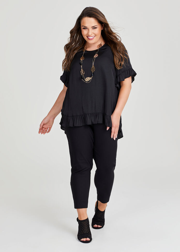 Petite Editorial Slim Pant, , hi-res