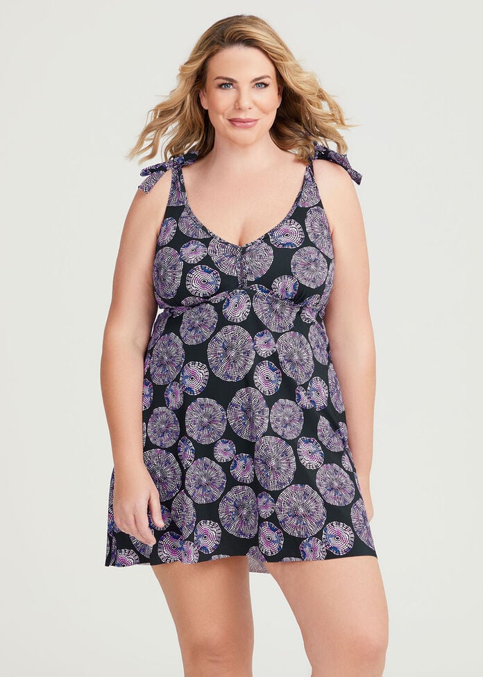 Shop Plus Size Kaleidoscope Swimsuit in Multi | Sizes 12-30 | Taking ...