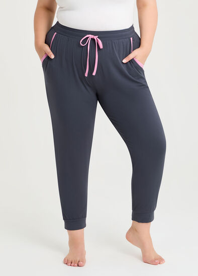 Plus Size Modal Soft Touch Cuffed Pj Pant