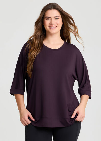 Plus Size Modal Ultra Soft Relaxed Top