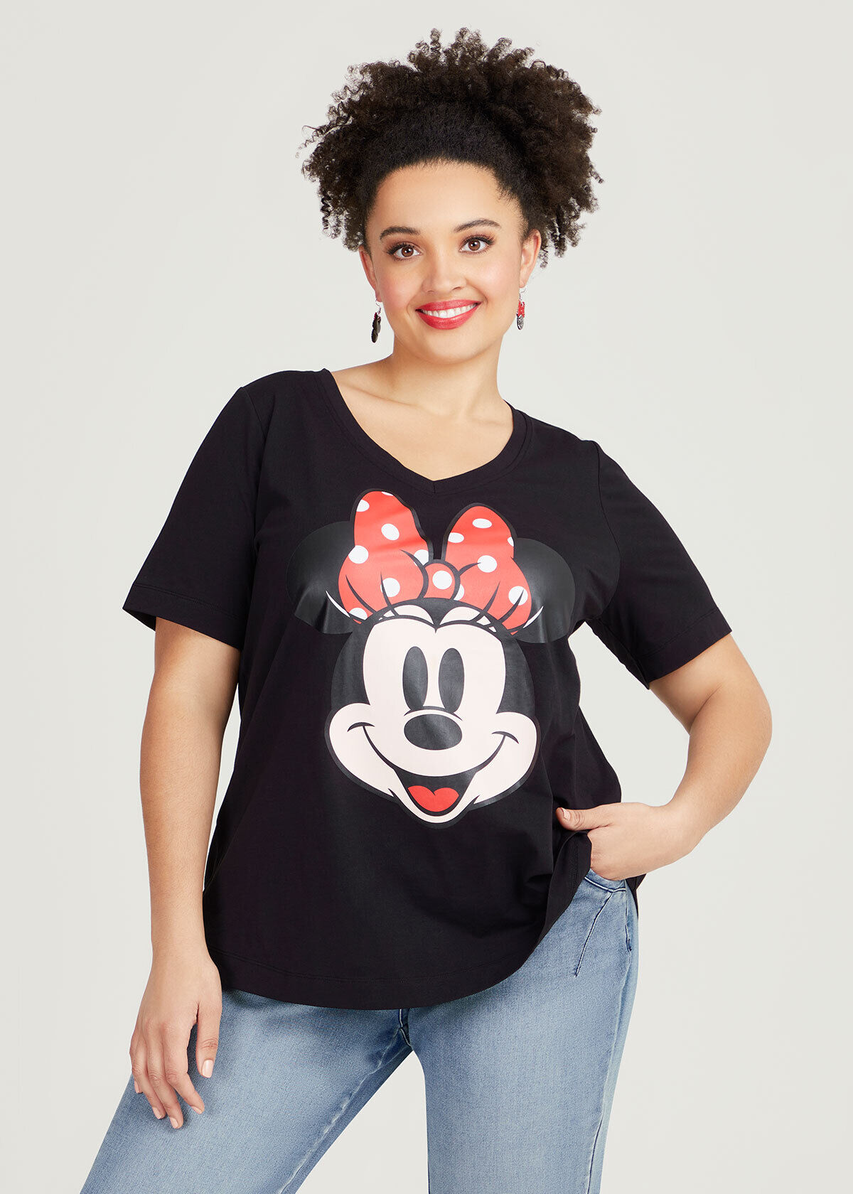 Minnie mouse t best sale shirt plus size