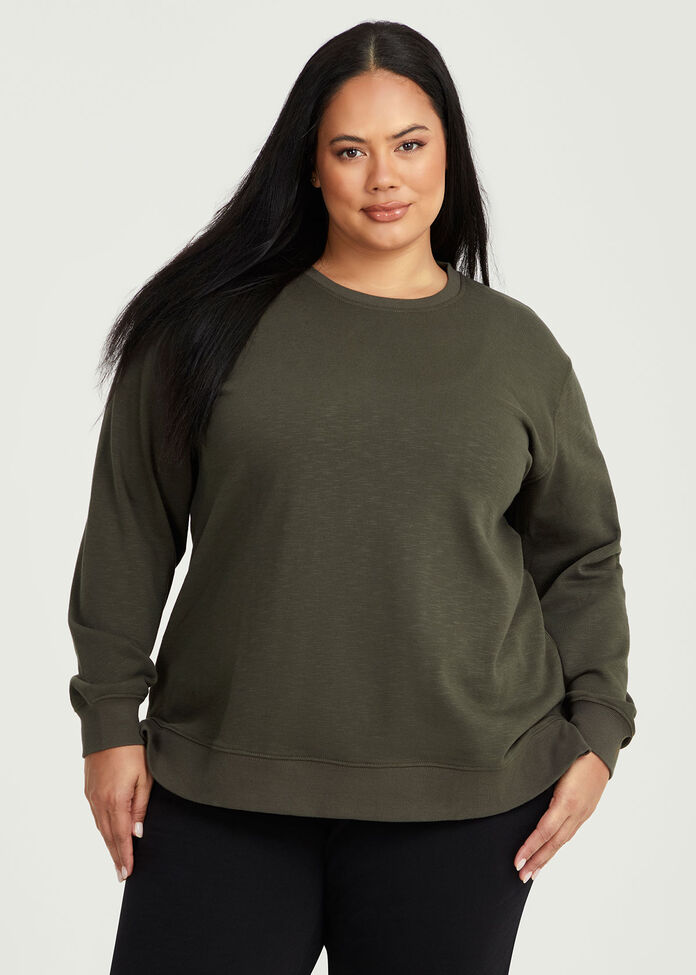 Boyfriend Tunic Sweat, , hi-res