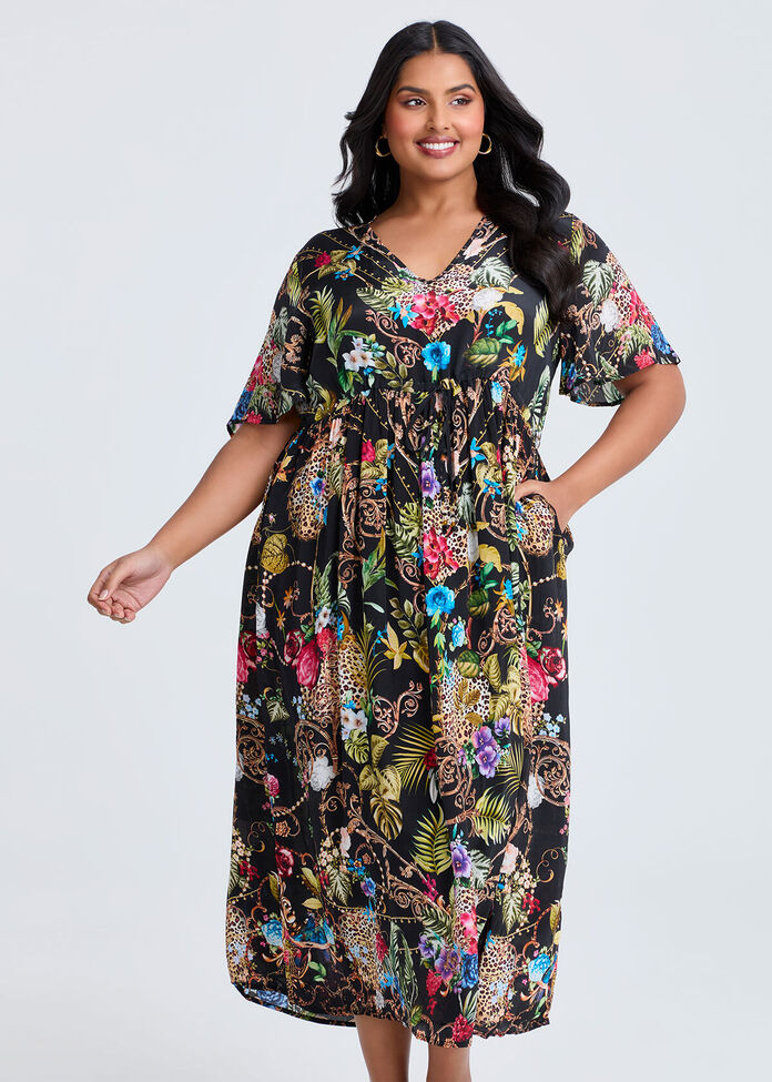 Natural Something Wild Dress, , hi-res