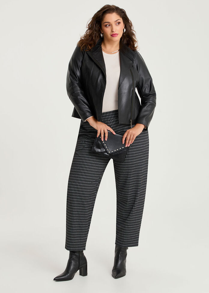 Australian Wool Blend Crew Neck Top, , hi-res