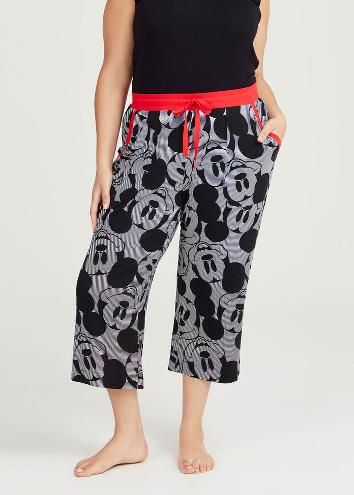 Mickey Mouse Stripe Pyjama Pant, , hi-res