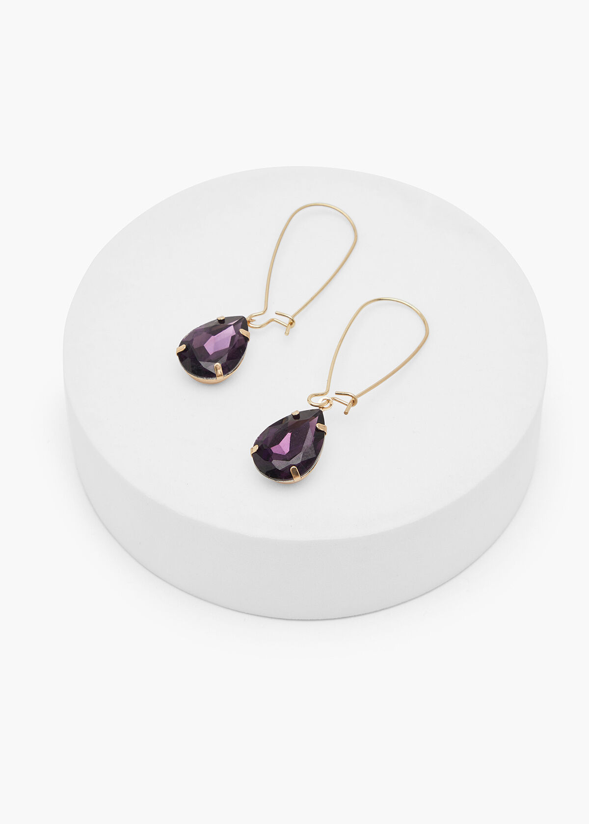 Crystal dangle sale drop earrings