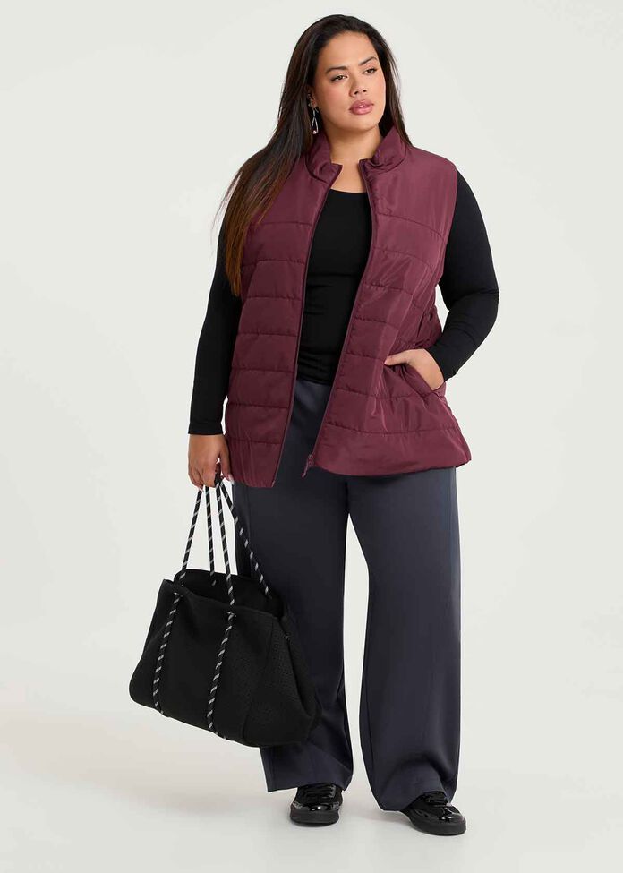 Puffer Vest, , hi-res