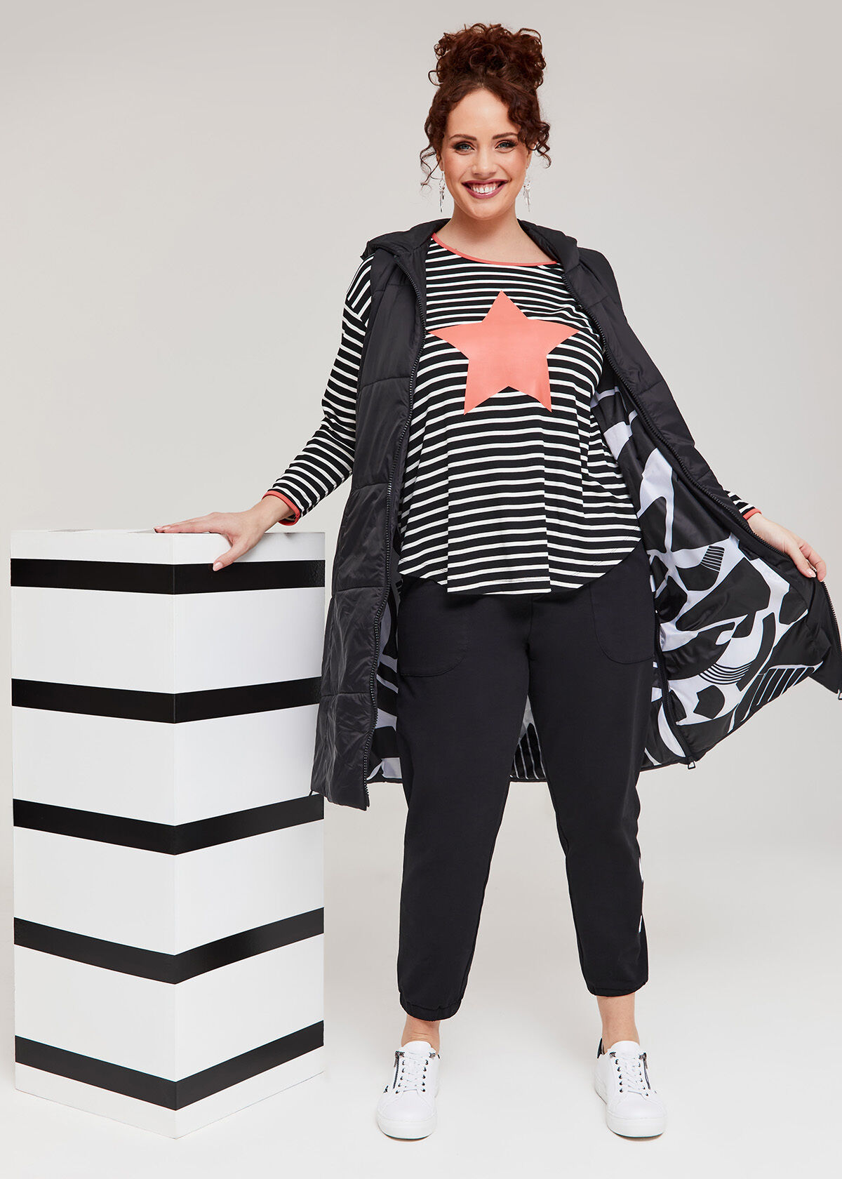 Longline plus size vests new arrivals