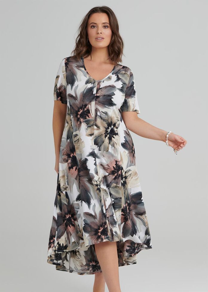 Shop Plus Size Perissa Dress in Print | Taking Shape AU