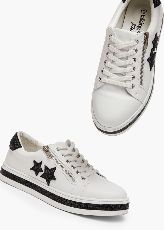 Double Star Zip Sneaker, , hi-res