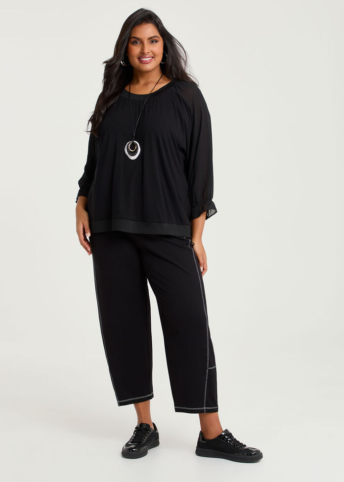 Natural Lexi Top, , hi-res