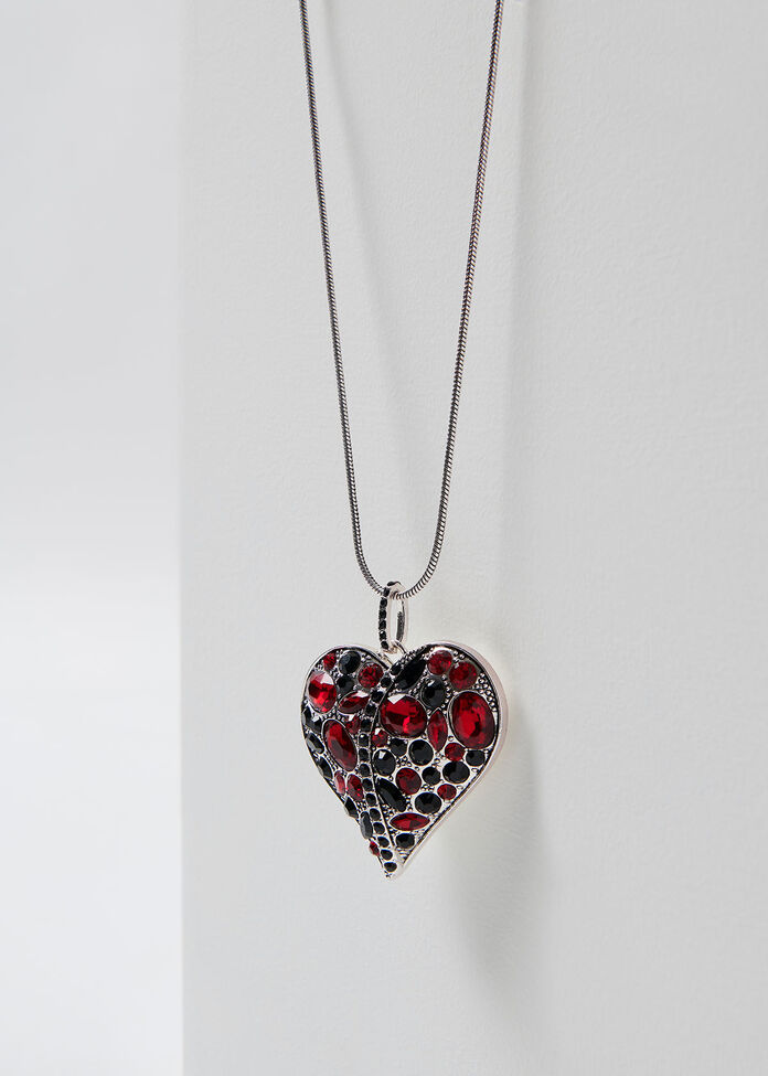 Layla Heart Necklace, , hi-res