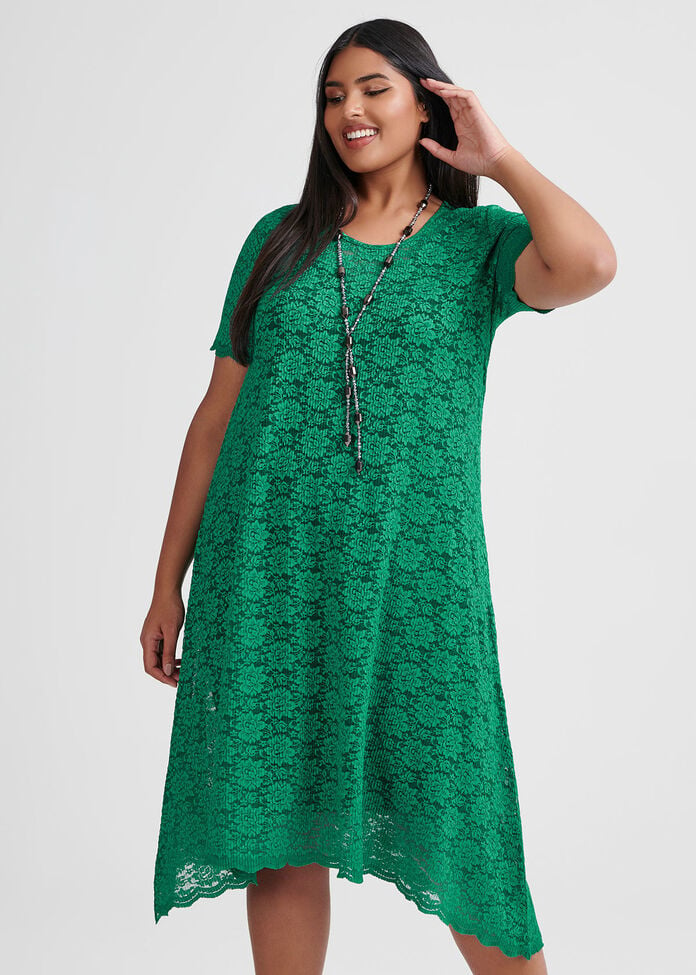 Green With Envy Dress, , hi-res