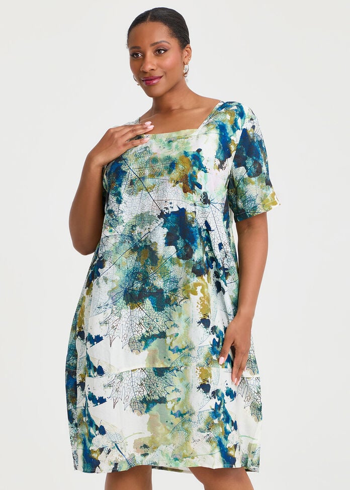 Tulip Leaf Natural Dress, , hi-res