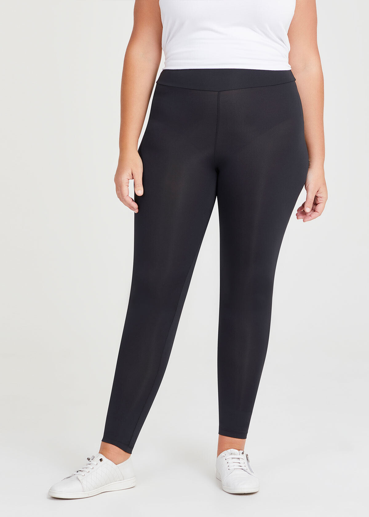 Shop Plus Size Integra Full Length Legging, Black | Taking Shape AU