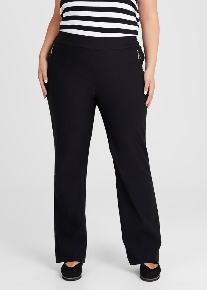 Shop Plus Size Tall Lexi Essential Work Pant in Black, Sizes 12-30