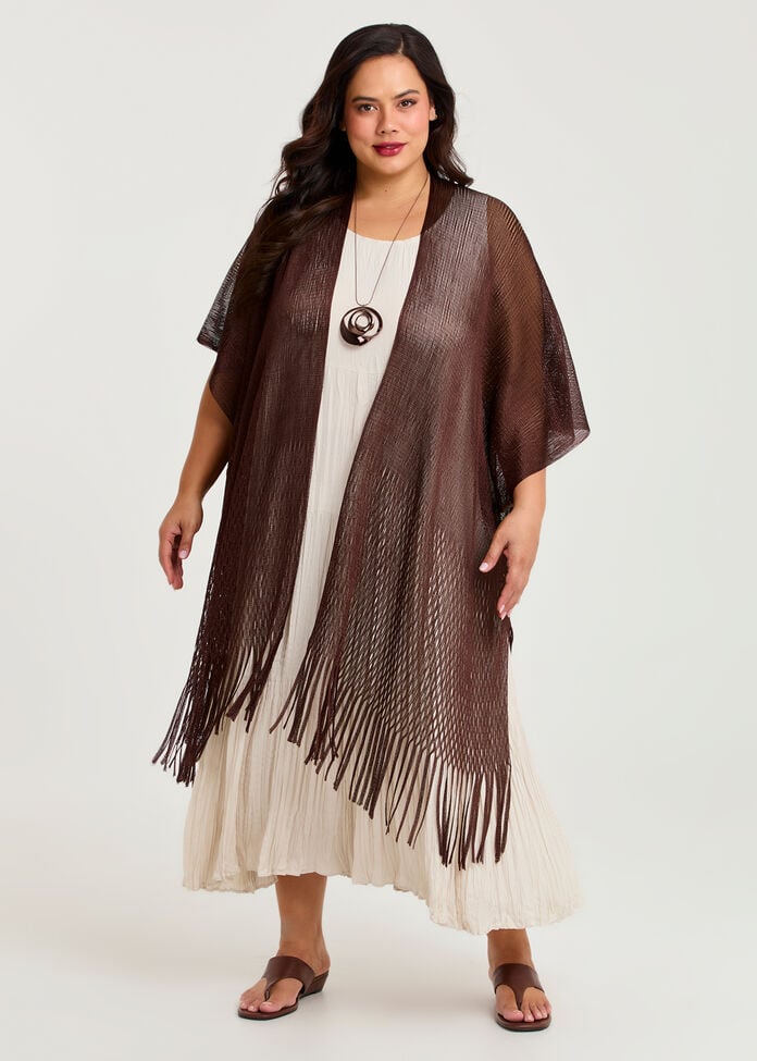 Shiny Metallic Cape, , hi-res