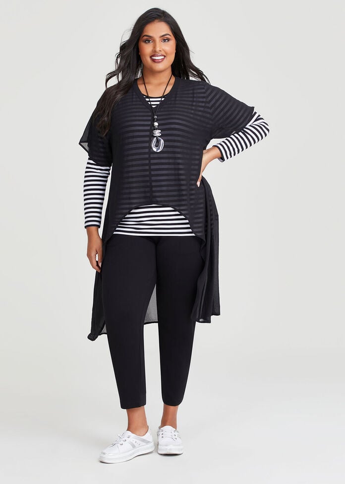 Chiffon Ada Layering Top, , hi-res