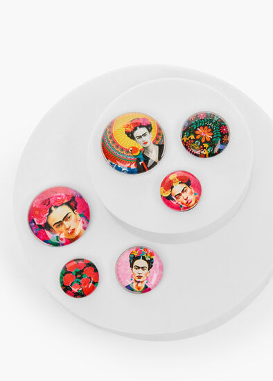 Flower Lady Fridge Magnets