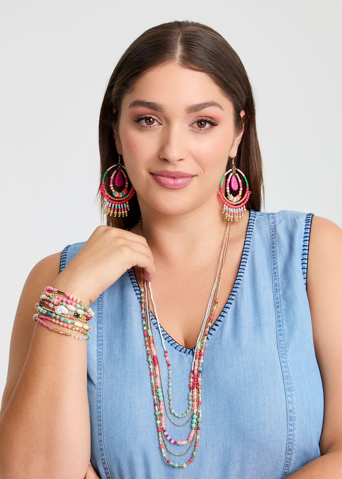 Beaded Bracelet Set, , hi-res