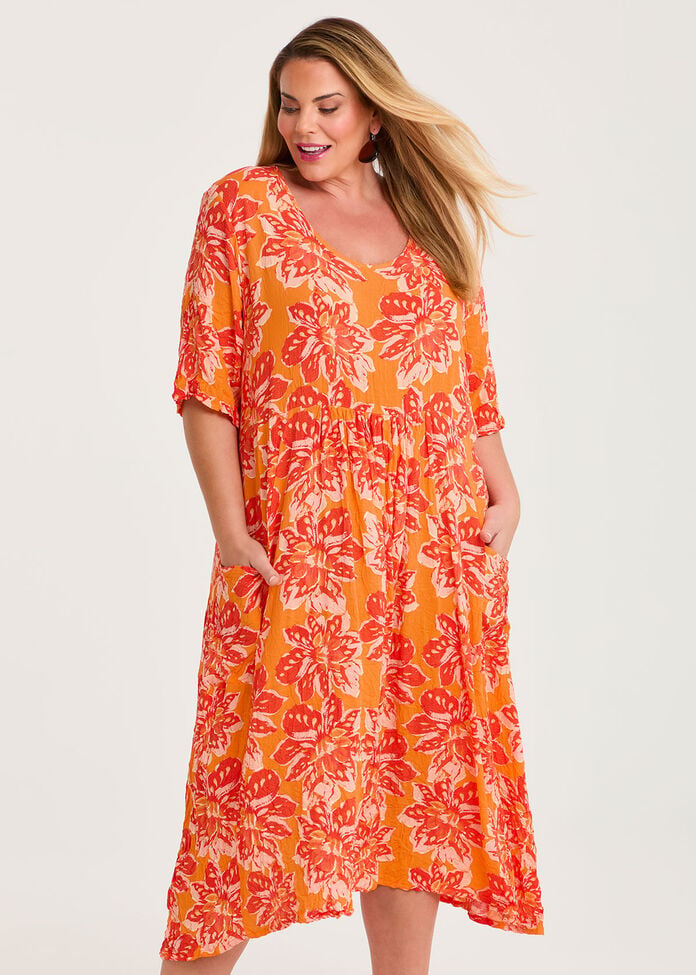 Kiara Patch Pocket Dress, , hi-res