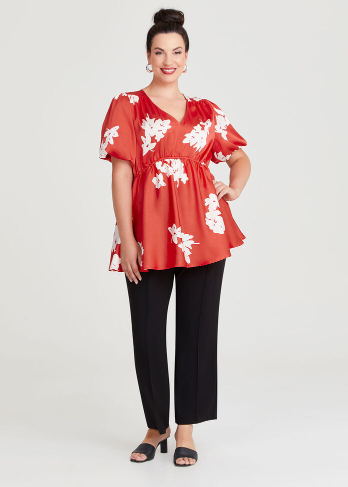 Lady Jane Floral Top, , hi-res