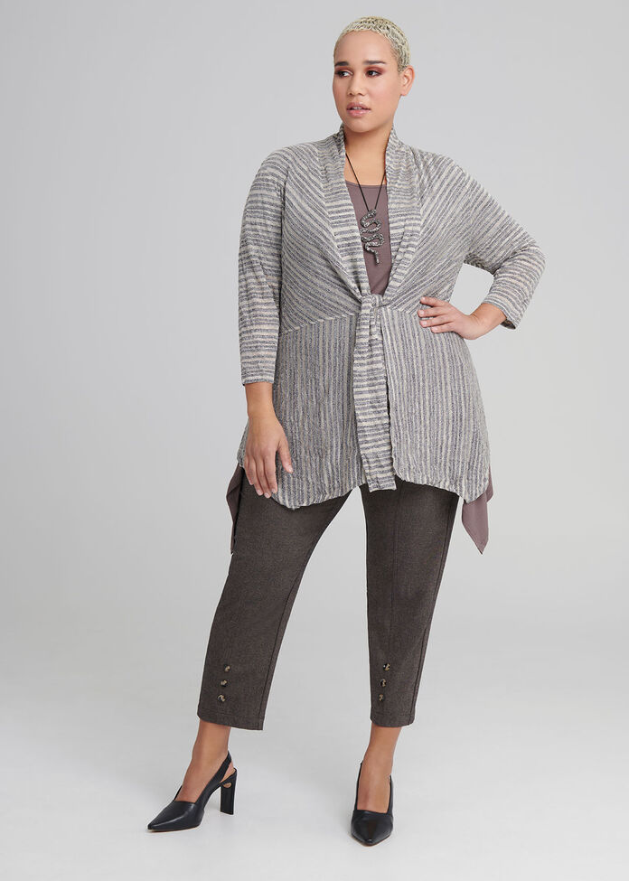 En Route Stripe Cardi, , hi-res
