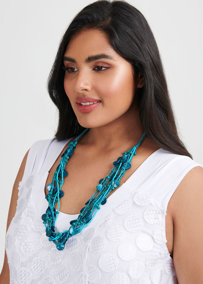 Turquoise Mix Necklace, , hi-res