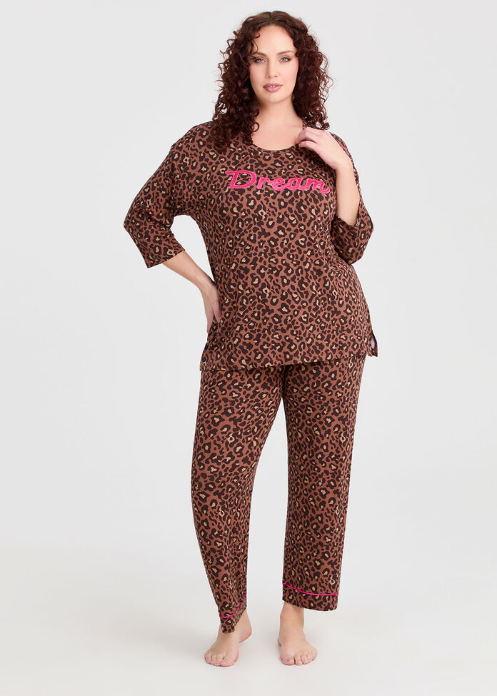 Bamboo Animal Dream Pyjama Top, , hi-res