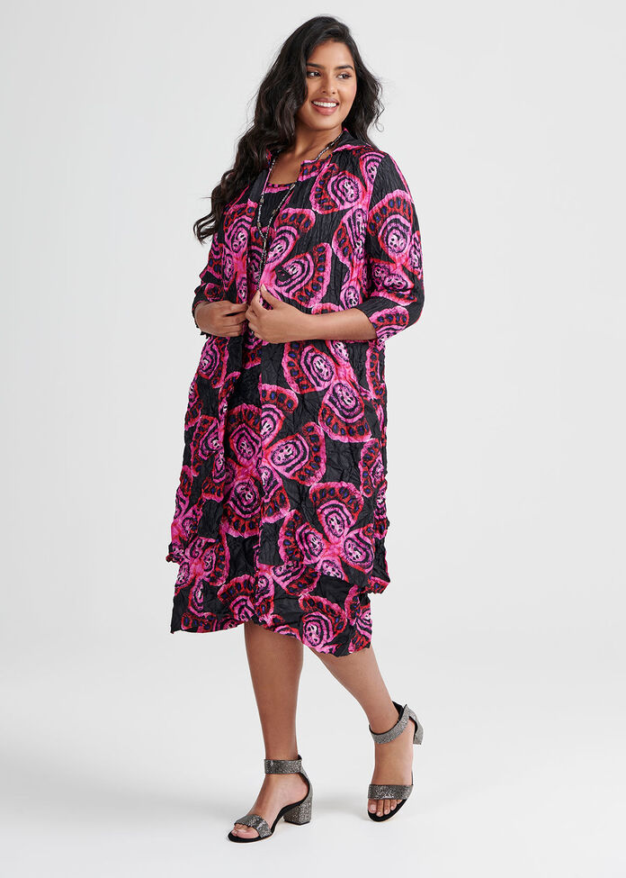 Shop Plus Size On The Edge Dress in Print | Taking Shape AU