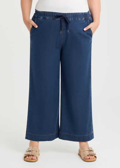 Plus Size Super Stretch Elastic Waist Jean