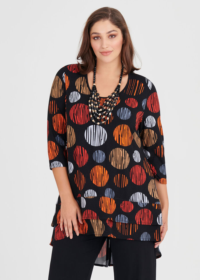 Bamboo Bright Spot Top, , hi-res