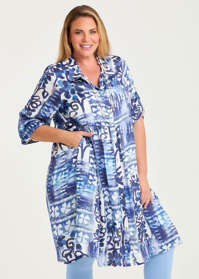 Colomba Cruise Shirt Dress, , hi-res