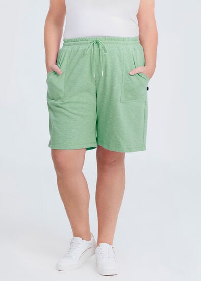 Plus Size Patch Pocket Sweat