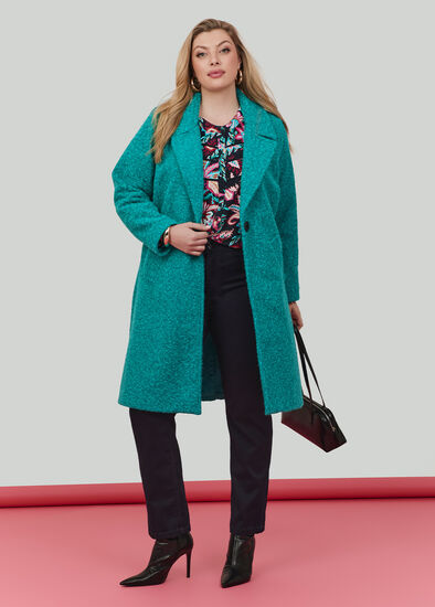 Plus Size Cocoon Jade Outfit