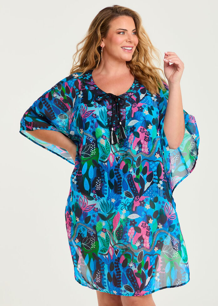 Joan Blond Swim Poncho, , hi-res