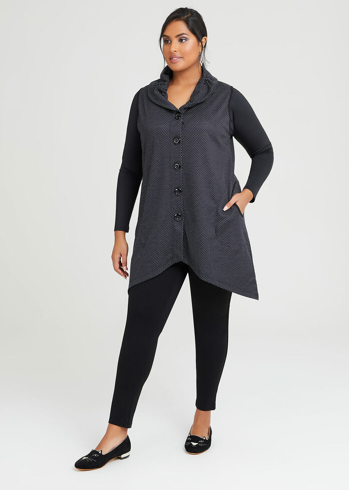 Shop Plus Size Zoey Jacquard Vest in Multi Taking Shape AU