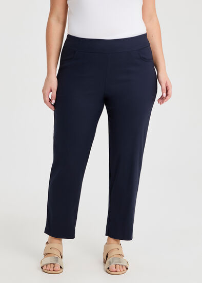 Plus Size Editorial Pocket Taper Pant