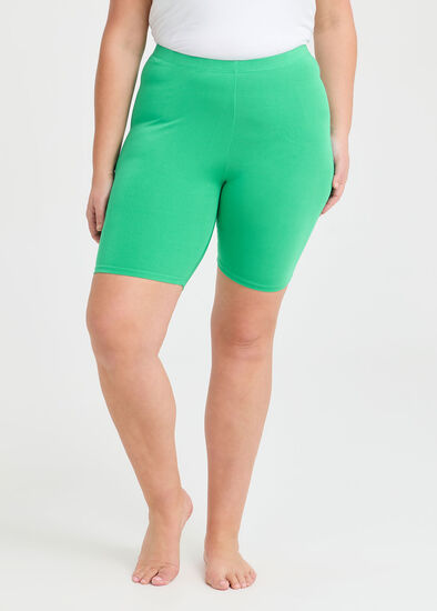 Plus Size Bamboo Anti Chafe Crop Short