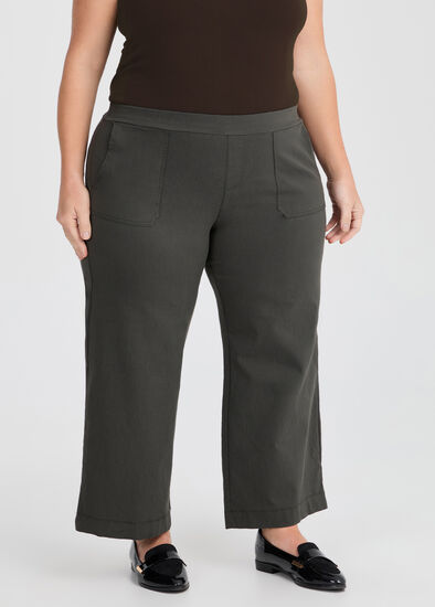 Plus Size Petite Milla Wide Leg Pant